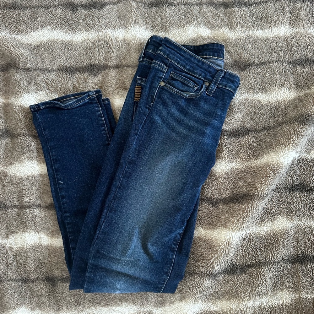 - - - - - Paige Distressed Style Jeans